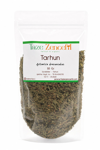 taze zencefil natural organic Tarhun Otu