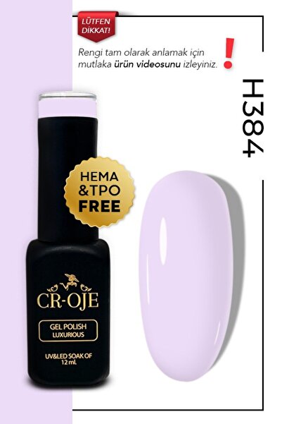 CROJE KALICI OJE Kalıcı Oje H384 (12 ml.)