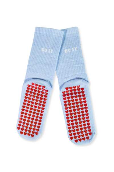 CARNAVAL SOCKS Carnaval Do It Blue Non-Slip Pilates Yoga Socks