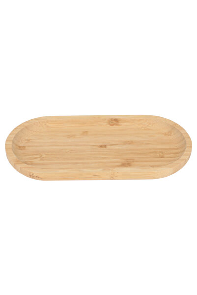 Alsaif Gallery Al Saif Gallery Wooden Oval Sweet Serving Dish, 24 X 12 X 2 Cm...