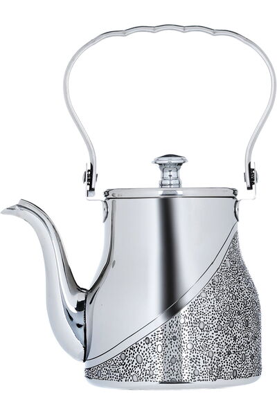 Alsaif Gallery Al Saif Gallery Steel Jug, 0.9 Liter - Silver