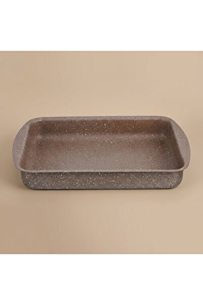 ROCKY Granite Oven Tray, 35x25 cm, Rectangular - Brown