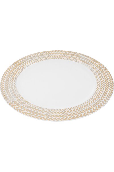 Alsaif Gallery Al Saif Gallery porcelain dessert serving dish, round, flat - ...