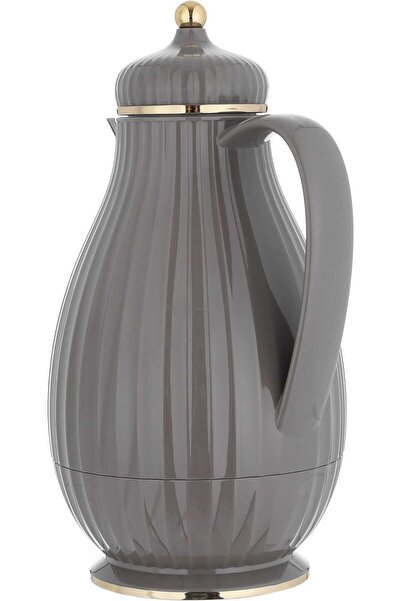 Alsaif Gallery Elegance Savannah Thermos, 0.6 litres, glass inner container, plastic outer shell - light gray