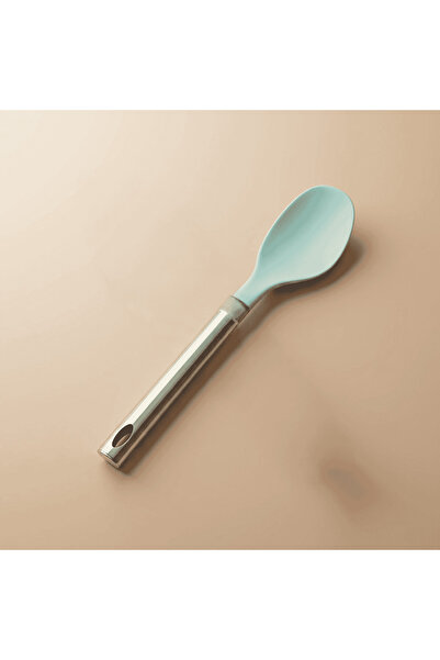 Alsaif Gallery Al Saif Gallery Silicone Serving Spoon, 34x7 cm - Light Blue
