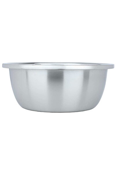 Alsaif Gallery Al Saif Gallery steel salad bowl, 28 cm, round - silver