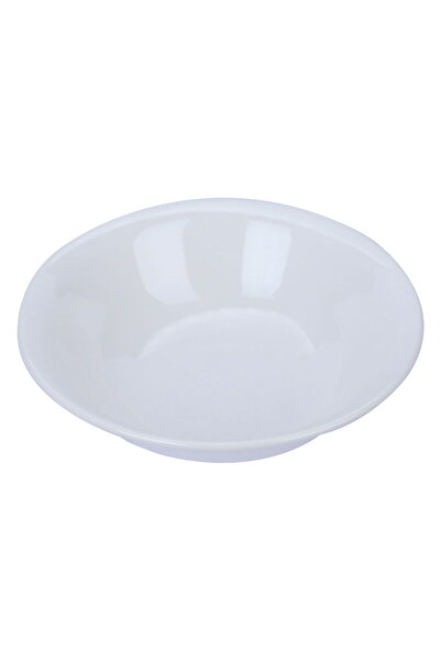 Alsaif Gallery Al Saif Gallery Melamine Deep Plate, 9 inches, Round - White