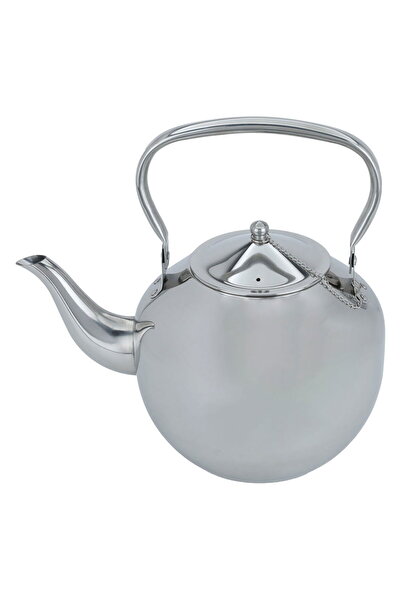 Alsaif Gallery Al Saif Gallery Steel Teapot, 4 Liter - Silver