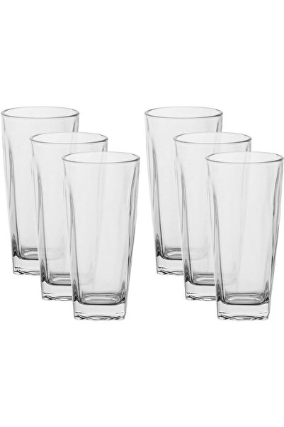 Alsaif Gallery Al Saif Gallery Glass Cups Set, 6 Pieces - Clear