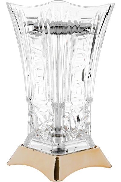 Alsaif Gallery Al Saif Gallery glass incense burner, with a gold-transparent ...