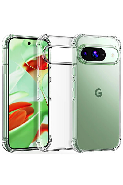 Choice5 Google Pixel 9 Silicon Clear Shockproof Silicone Phone Case For Googl...