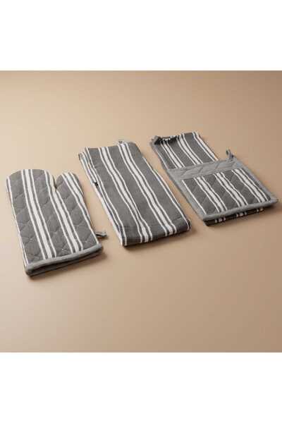 Alsaif Gallery Set (towel, apron, gloves, pot holder) FiberAlsaif Gallery, 4 ...