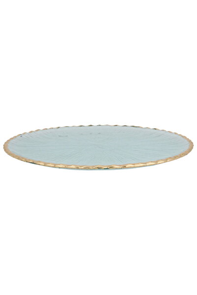 Alsaif Gallery Al Saif Gallery glass plate, 1.6 x 33 cm, round - transparent