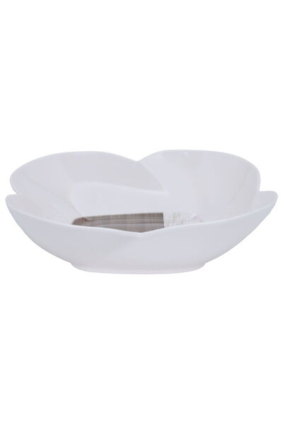 Alsaif Gallery Al Saif Gallery plastic salad plate, 26 x 26 x 6 cm, round - w...