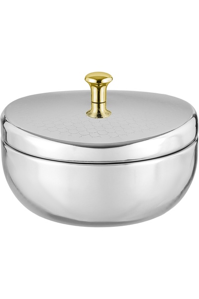 Alsaif Gallery Stainless Steel Bowl with Lid