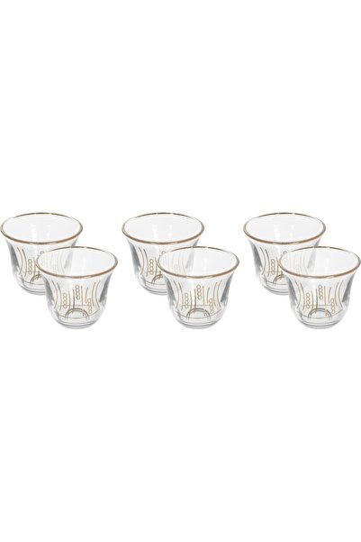 Alsaif Gallery Al Saif Gallery Saudi Arabic coffee cups set from glass, 0.09 ...