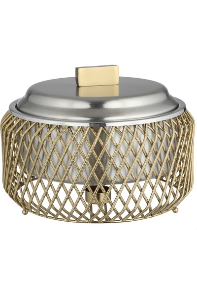 Alsaif Gallery Al Saif Gallery Stainless Steel Food Warmer, 2 Liters, 29x29x2...