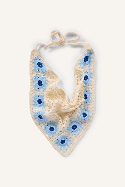DeFacto Women's Floral Knitted Bandana I6818Ax26Sm