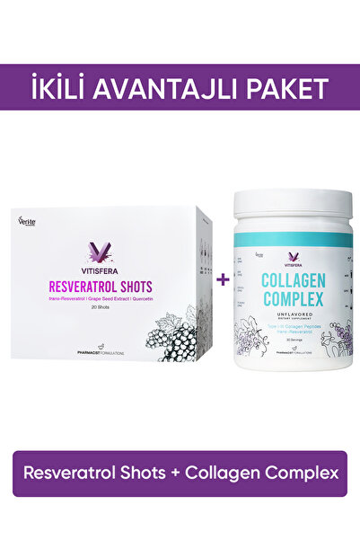 Vitisfera İkili Avantajlı Paket 2 (Resveratrol Shots + Collagen Complex)
