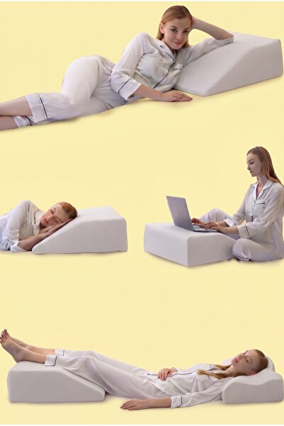 Dear Visco Pernă multifuncțională pentru odihnă și studiu, burete ortopedic d...