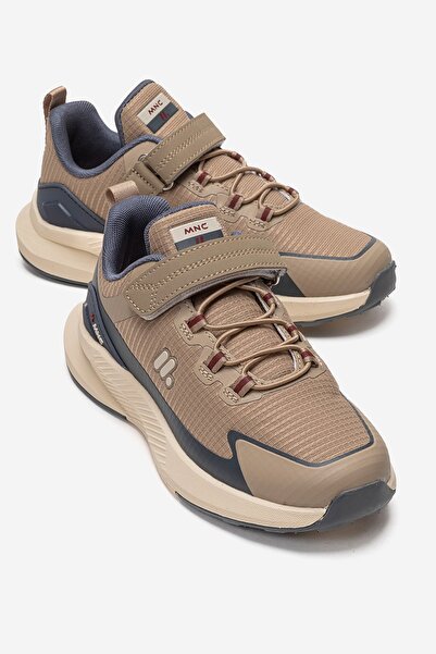 Minican Unisex Çocuk Bej Günlük Spor Ayakkabı