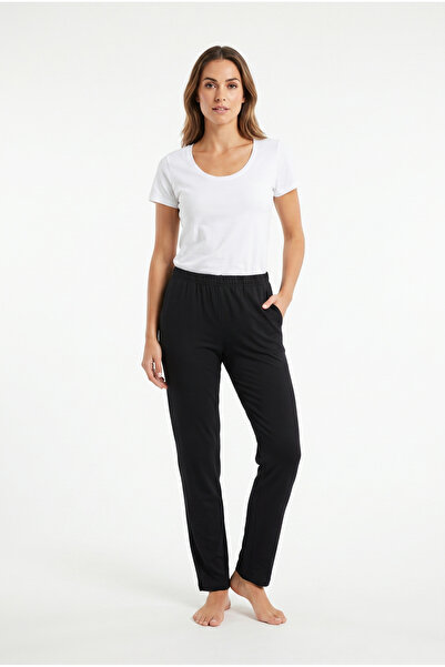 SEASOUL Women's Black Pants