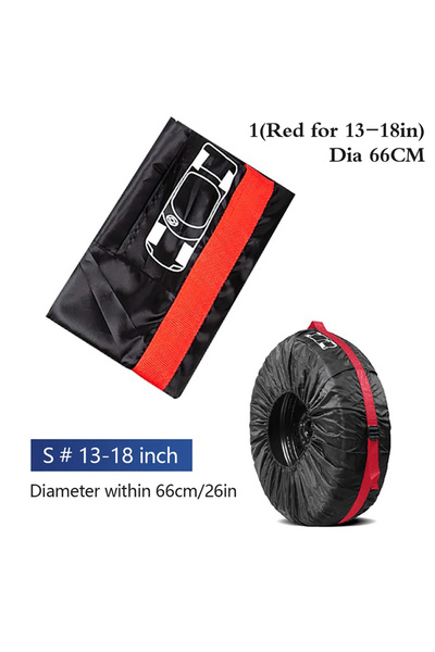 Choice 1pc S Tire Storage Bags Dustproof Waterproof S/L Universal Car Spare C...