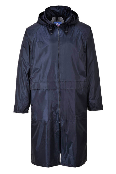 PORTWEST Unisex Lacivert Uzun Yağmurluk