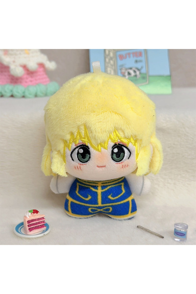 choice2 A 10cm HUNTER×HUNTER Plush Doll Pendant Hisoka Illumi Zoldyck Chrollo...