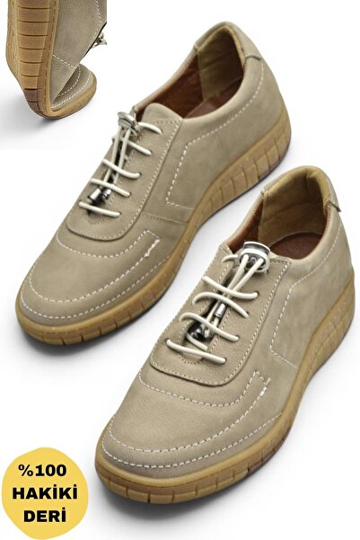 ISPARTALILAR 420 Full Orthopedic Light Flexible Sole Daily Genuine Leather Wo...