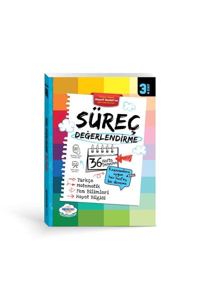 öğretmen evde 3.SINIF SÜREÇ DEĞERLENDİRME KİTABI