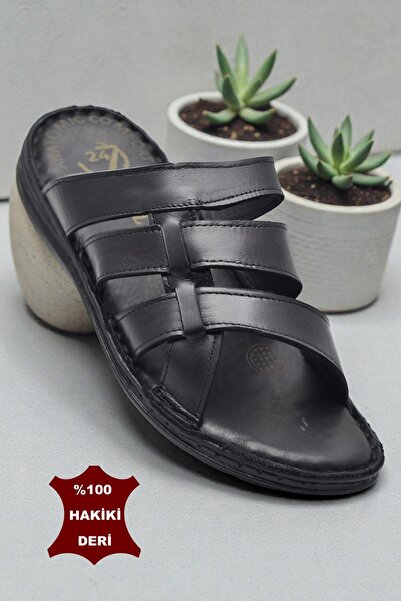 ISPARTALILAR Ayakkabiburada 037 Daily Full Orthopedic Genuine Leather Men's S...