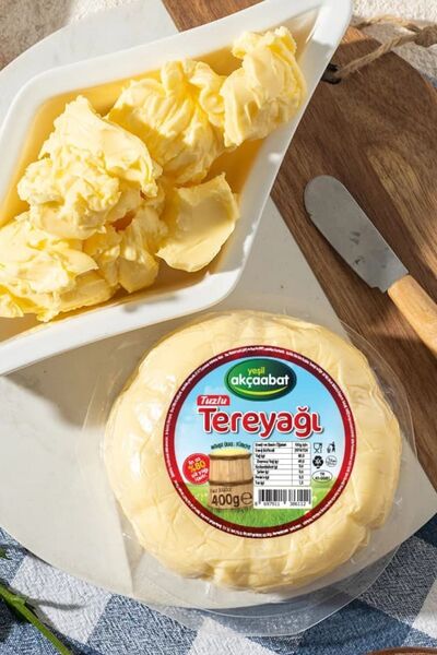 Yeşil Akçaabat Trabzon Tereyağı Tuzlu 2 X 400 gr