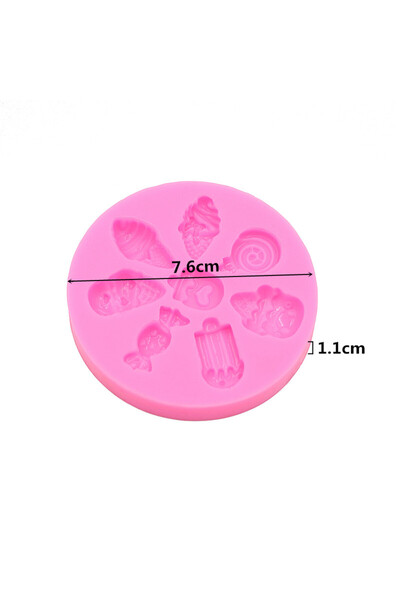 Choice8 Pink Flowers Silicone Mold Flower Resin Phone Case Head Rope Hair Car...
