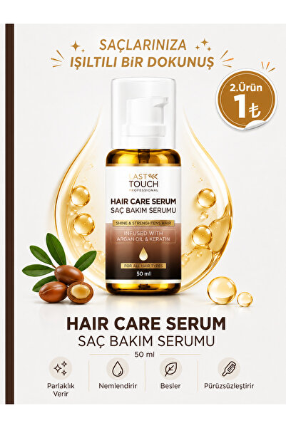 LAST TOUCH Dökülme Karşıtı ve Onarıcı Mucizevi Saç Bakım Serumu 50 ML ( Kerat...