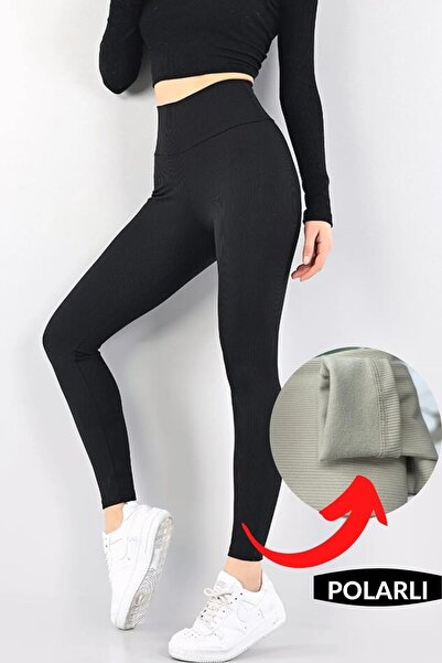 Livik Sara Women's Black Extra High Waist Wrap Tights