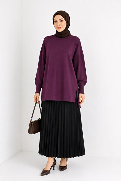 Nuss Triko Tunic Vişne K116