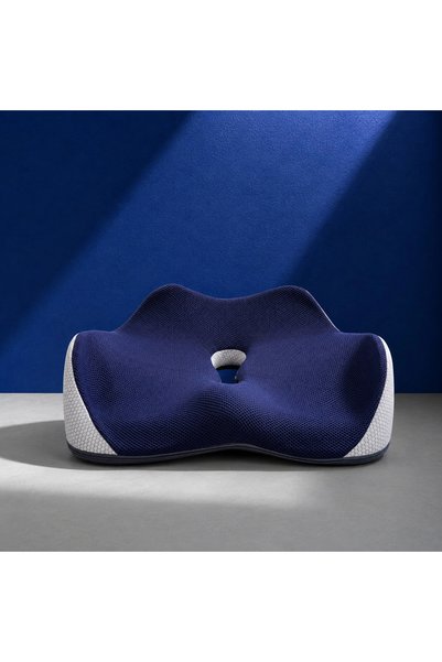 Comfort Wings وسادة مقعد تقويمية - إسفنج ميموري فوم لدعم الظهر وعظم الذنب