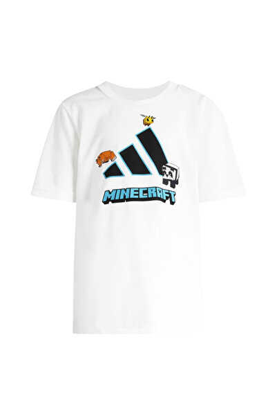 adidas Παιδικό λευκό μπλουζάκι LK MC TR TEE KD4434