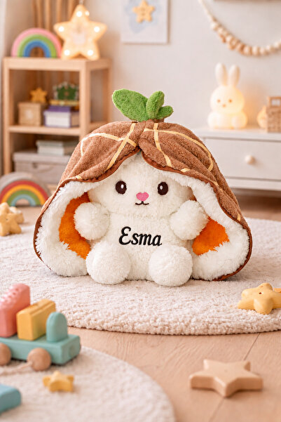 Pandamkee Özgüneroyuncak.Kk 50 cm Strawberry Bag Rabbit Special for Lovers