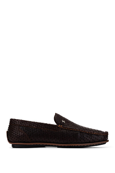 Tamer Tanca Men's Genuine Leather Loafer Shoes 01 20-8877 Erk Ayk Y23