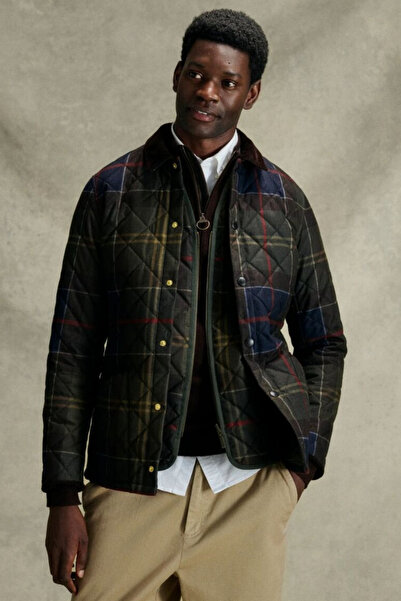 Barbour Icons Tartan Heritage Liddesdale Kapitone Ceket TN14 Classic Tartan