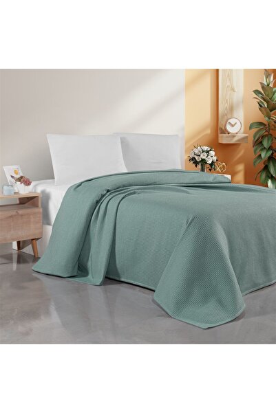 CEMETEKS Aqua Green Double Waffle Pike, Cotton Lightweight and Breathable for...