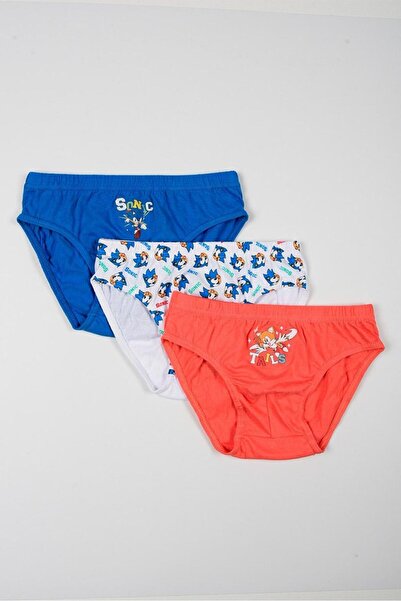 Sun City Fashion Group Σετ σλιπ 3 τμχ αγόρι Superheroes ZH30023 "Sonic" ρουά-...
