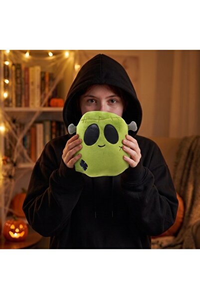 Gift Design Pluș decorativ pentru Halloween, model Frankenstein, 18 cm