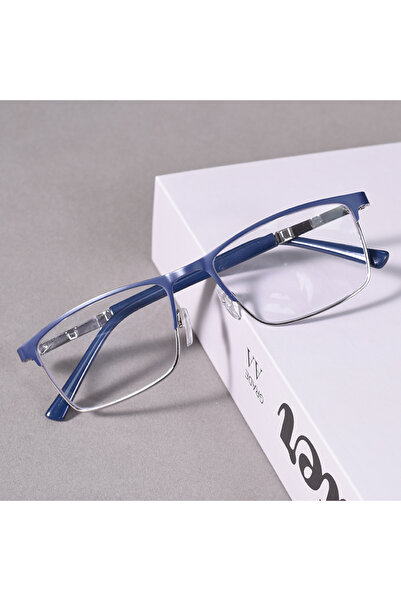 Choice25 +125 blue Men Blue light blocking Reading Glasses Double Color Metal...
