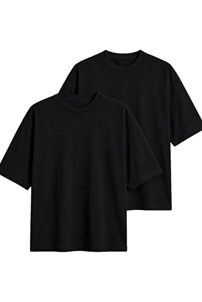 ANTHONY JACKSON Cutie cu 2 tricouri premium oversize pentru bărbați Alessandro