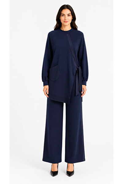 Nuss Pocket Detailed Pants Suit Laçi̇ 1046