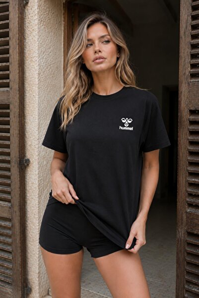 hummel Αθλητικό T-Shirt - Μαύρο - Κανονική εφαρμογή