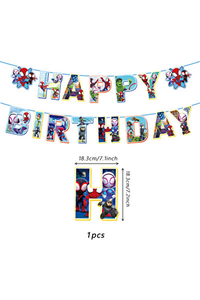 Choice1 1pcs **Spidey And His Amazing Friends Theme Kids Girls Favors Swirls ...